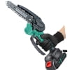 UNTIMATY Mini Cordless Chainsaw, 6-Inch Battery Powered Chain Saw with 2 Batteries 2 Chains, Handheld Electric Chain Saw