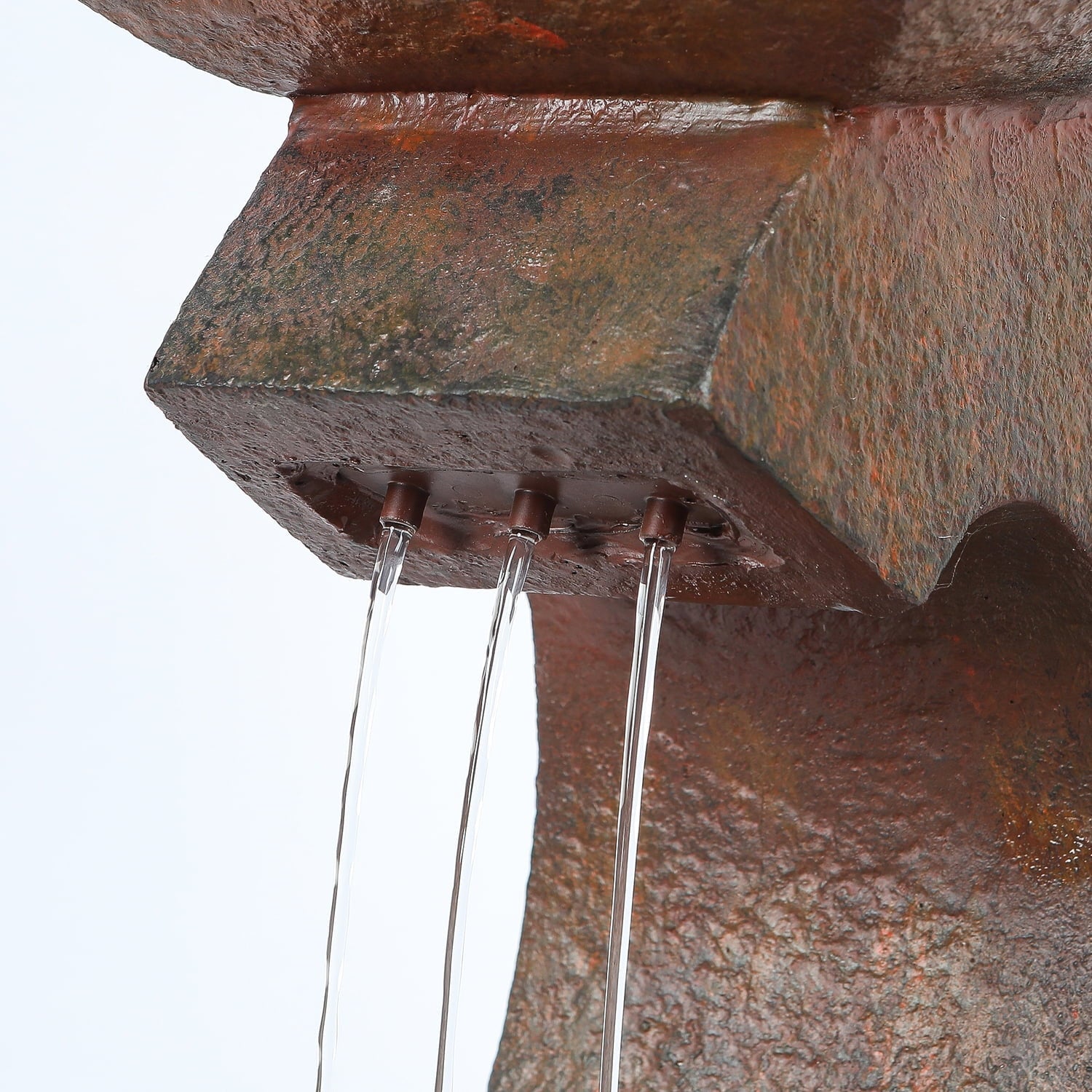 Asian Pagoda 30.9in. H Fountain with LED Light