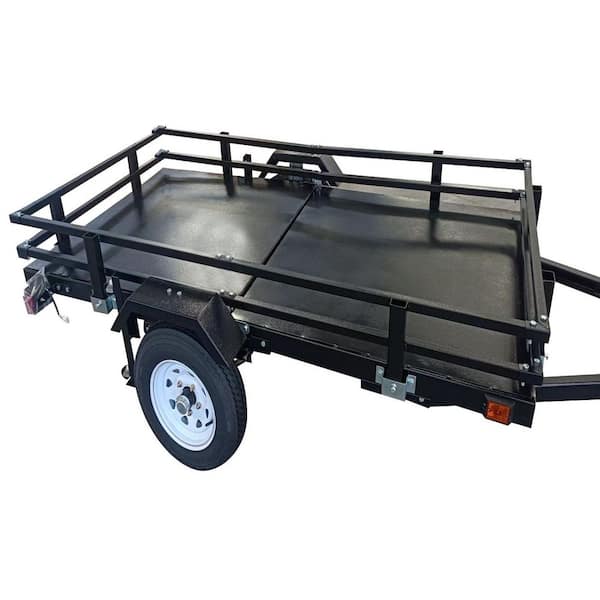 4 ft. x 8 ft. UV powder coated rail kit for the DK2 MFT4X8 and MFT4X8G Folding Trailers