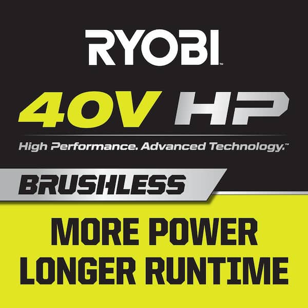 40-Volt HP Brushless 21 in. Cordless Battery Walk Behind Dual-Blade Self-Propelled Mower (Tool Only)