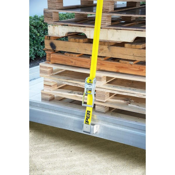 30 ft. x 4 in. x 15,000 lbs. Winch Strap with Flat Hook