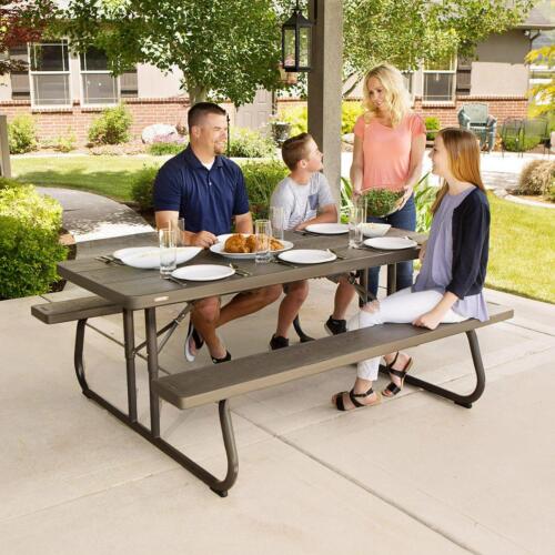 Lifetime 6 Foot Folding Picnic Table