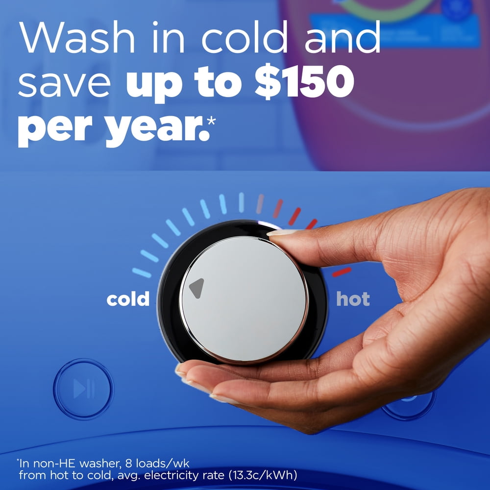 Tide Clean Breeze HE, 64 Loads Liquid Laundry Detergent, 92 fl oz