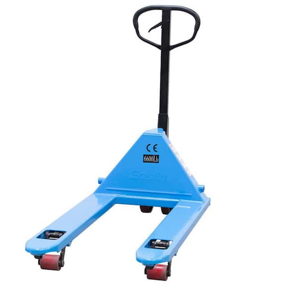 Heavy-Duty (Industrial Grade) M30 Manual Pallet Jack 6,600 lbs. 27 in. x 48 in. German Seal System (2-pack)