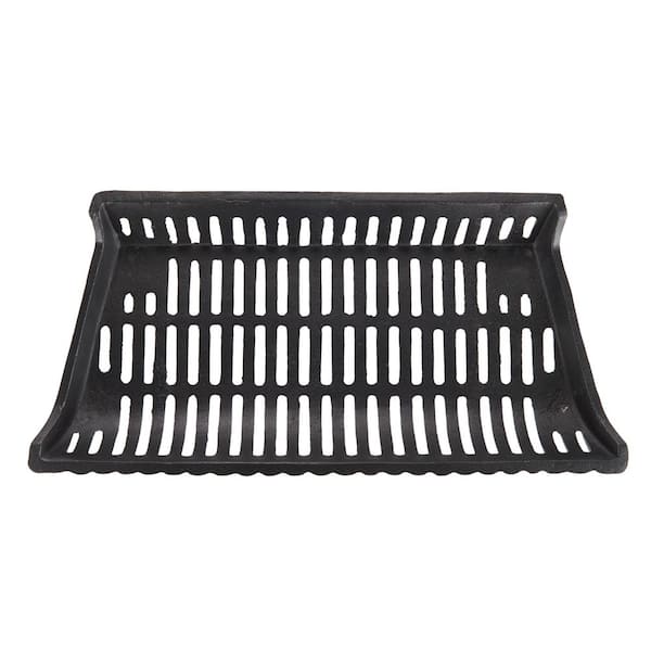 27 in. Cast Iron Heavy-Duty Fireplace Grate with 2 in. Clearance