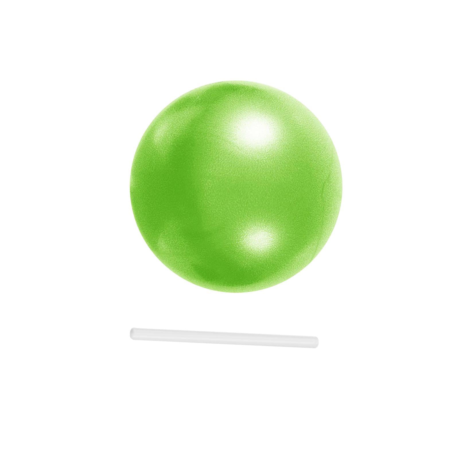 Small Pilates Ball 9 inch Exercise Ball for Stretching Working Out Stability Green