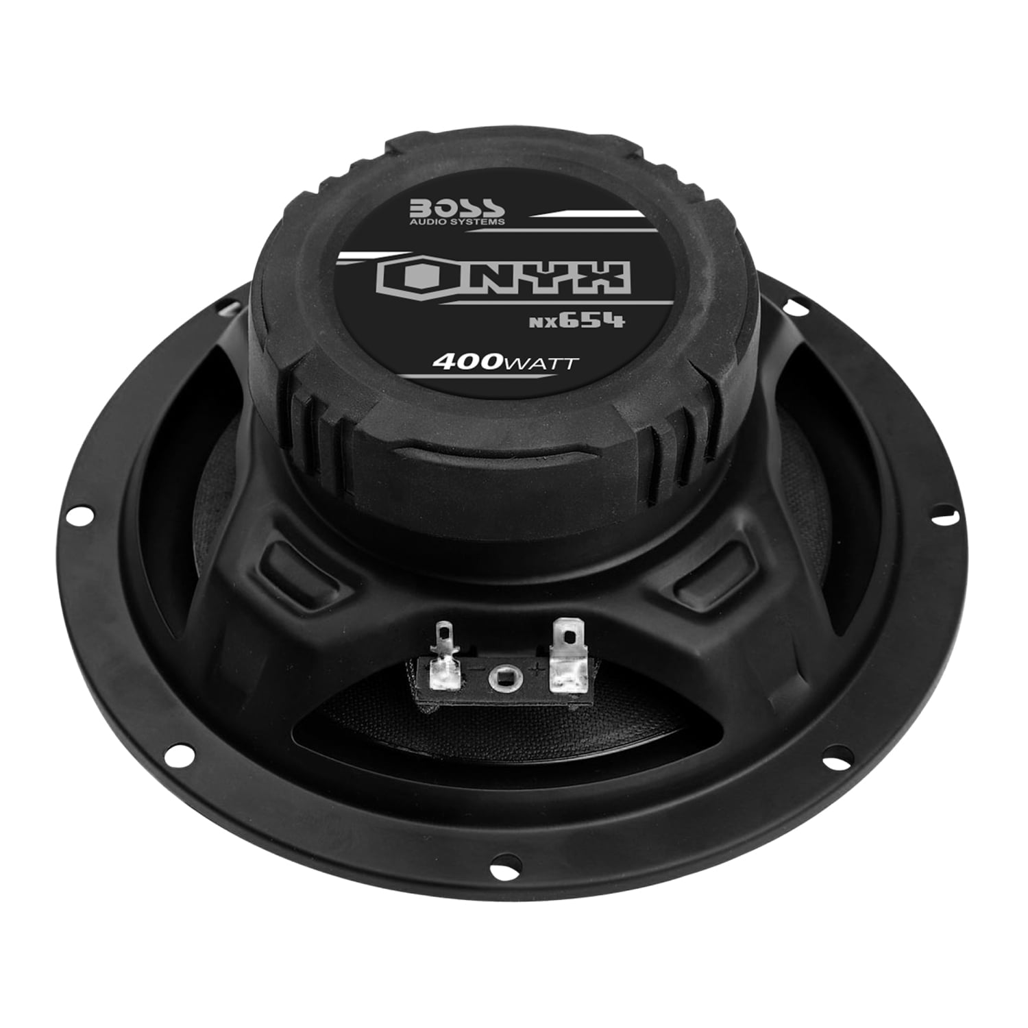 BOSS Audio Systems NX654 Onyx Series 6.5 inch Car Stereo Door Speakers - 400 Watts Max, 4 Way, Full Range Audio, Tweeters, Coaxial, Sold in Pairs