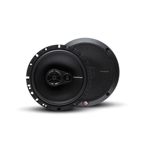 Pair Of Rockford Fosgate R165X3 6.5" 3-Way Full-Range Coaxial Speakers
