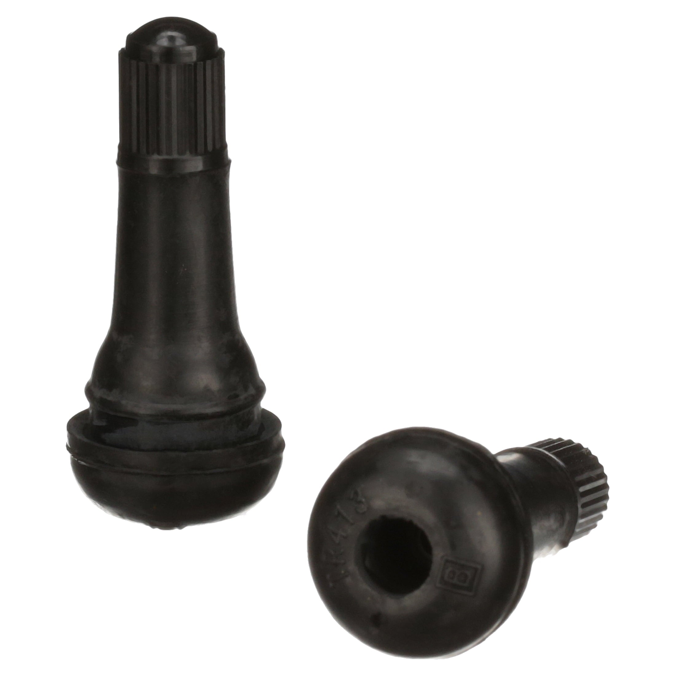 Slime Tubeless Tire Valves TR413 Replacement Black Rubber Valve Stem - 2080a
