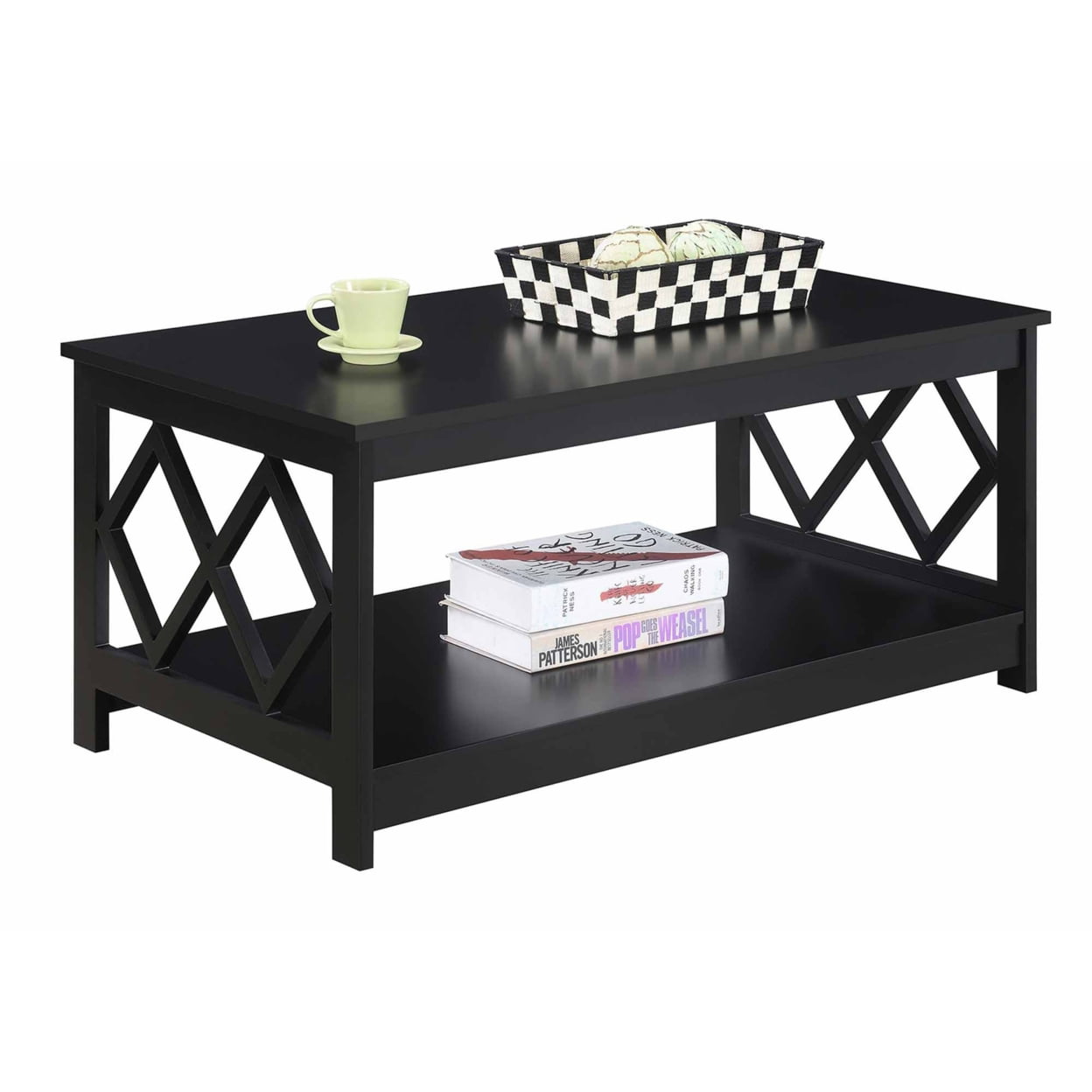 Diamond Coffee Table, Black