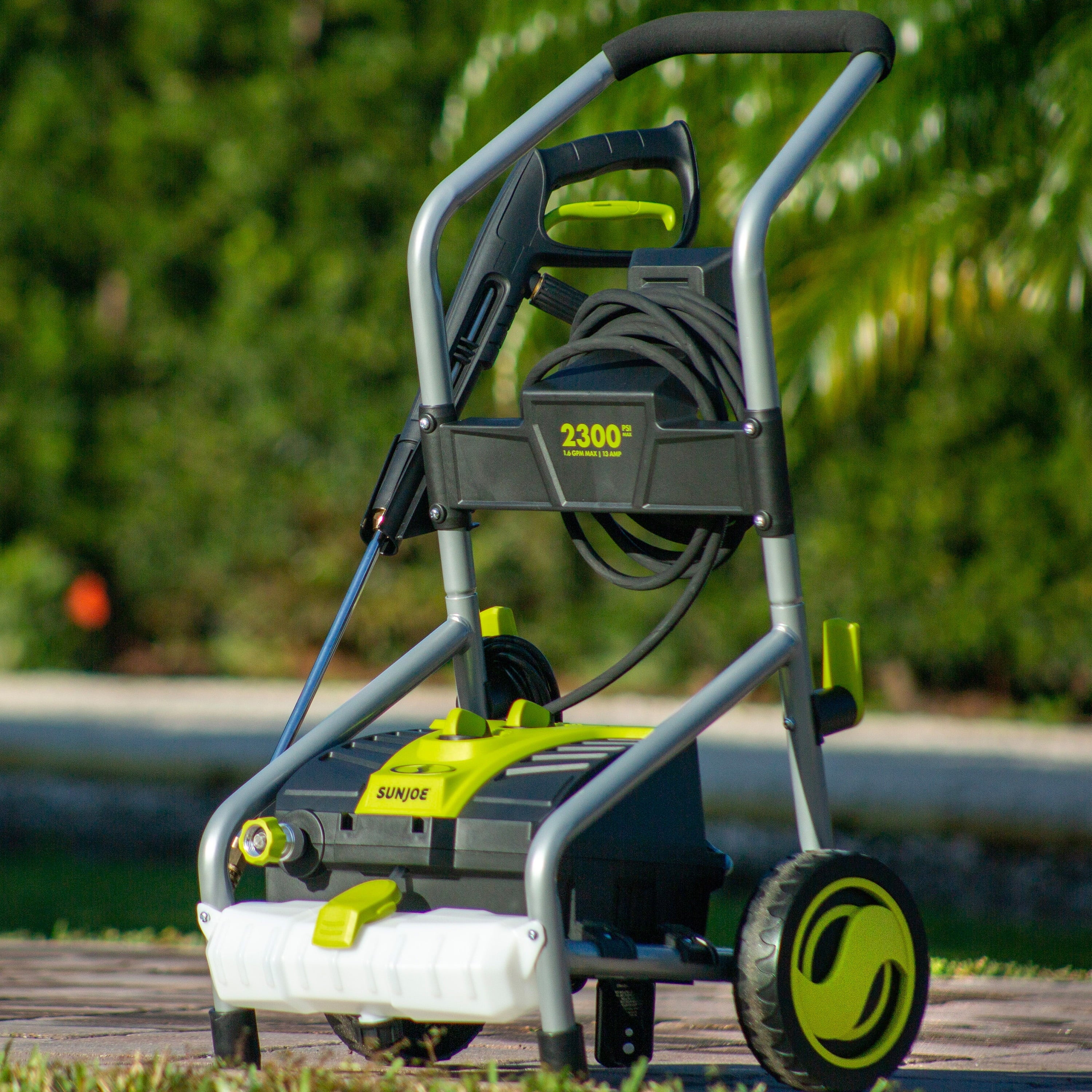 Sun Joe Electric Pressure Washer W/ Quick Connect Nozzles & Extension Wand, 13-Amp