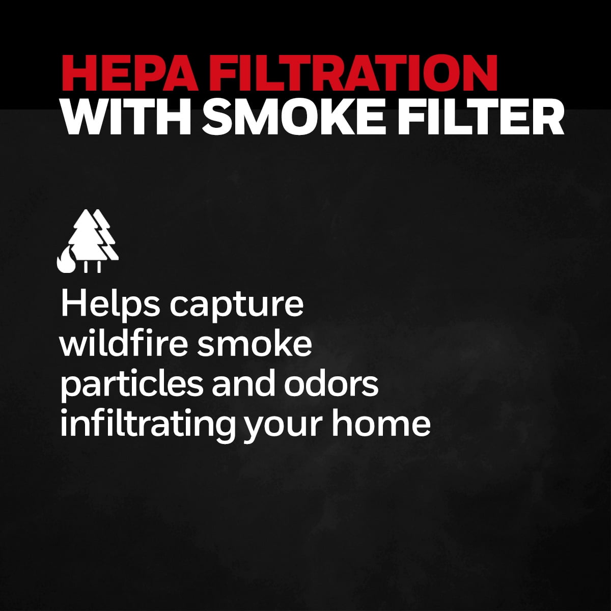 Honeywell InSight HEPA Air Purifier Allergen Reducer 360 sq ft Wildfire/Smoke, Pollen, Pet Dander, Dust, HPA5200