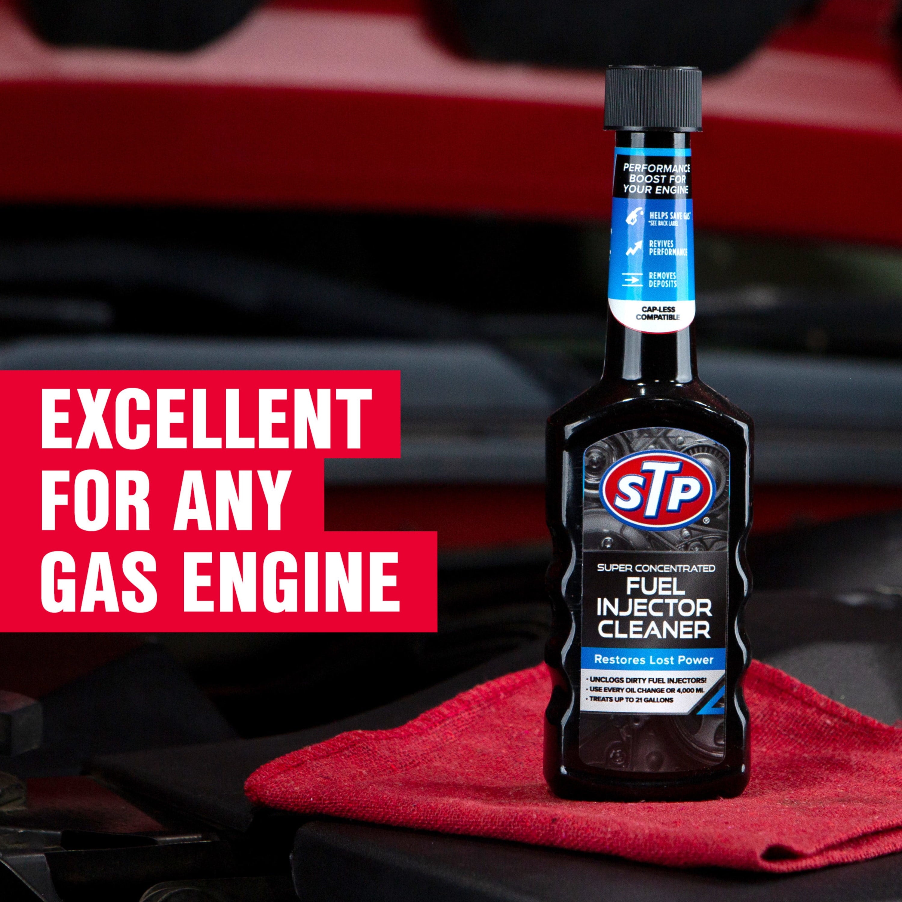 STP Super Concentrated Fuel Injector Cleaner - 5.25 FL OZ (2 Count)