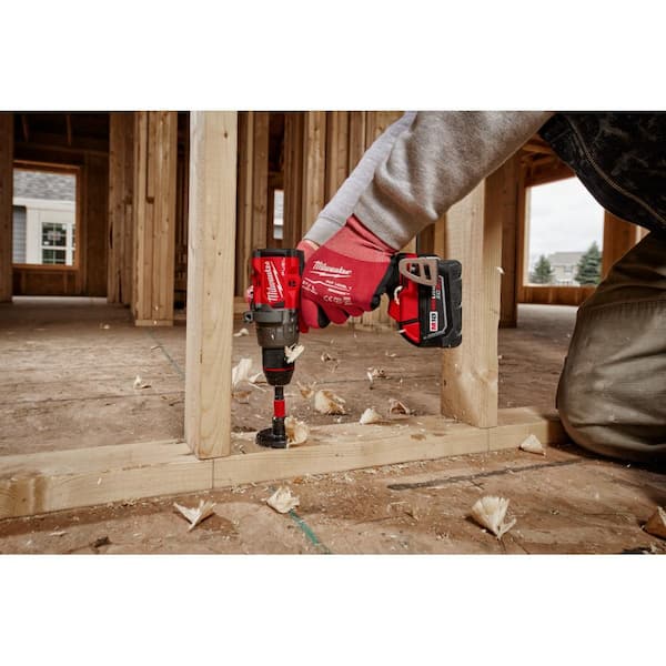 M18 FUEL 18V Lithium-Ion Brushless Cordless 1/2 in. Drill/Driver Kit W/(2) 5.0Ah Batteries, Charger, and Hard Case