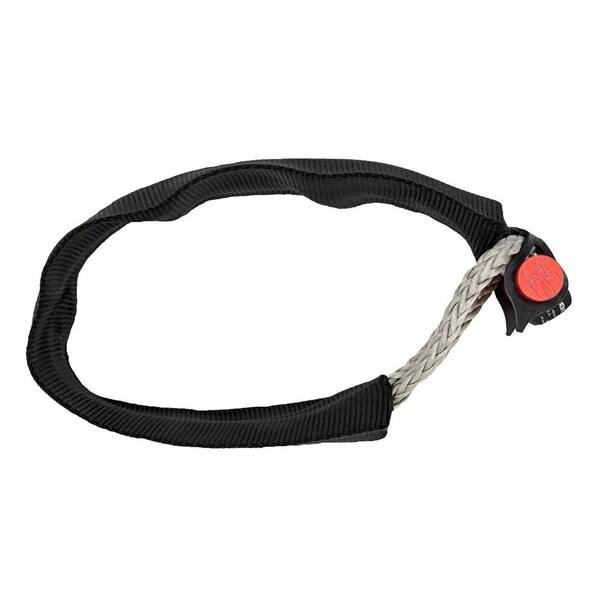 1/4 in. x 8 in. Locking Synthetic Pulling Shackle, 5500 lbs. Working Load