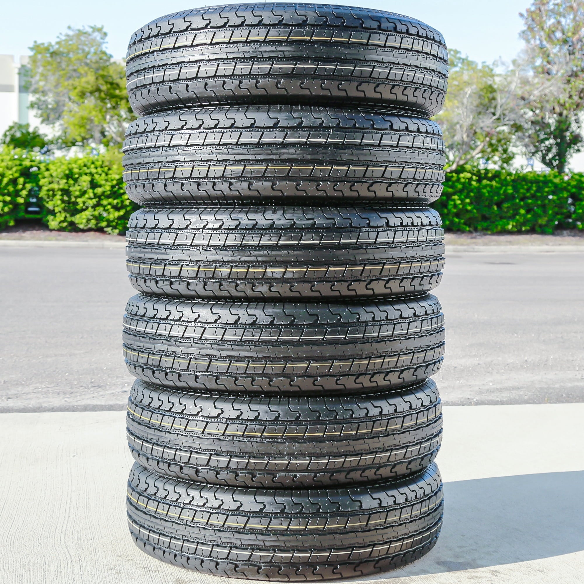 Tire Roundrule ST Hikee Semi Steel ST 235/80R16 Load F 12 Ply Trailer