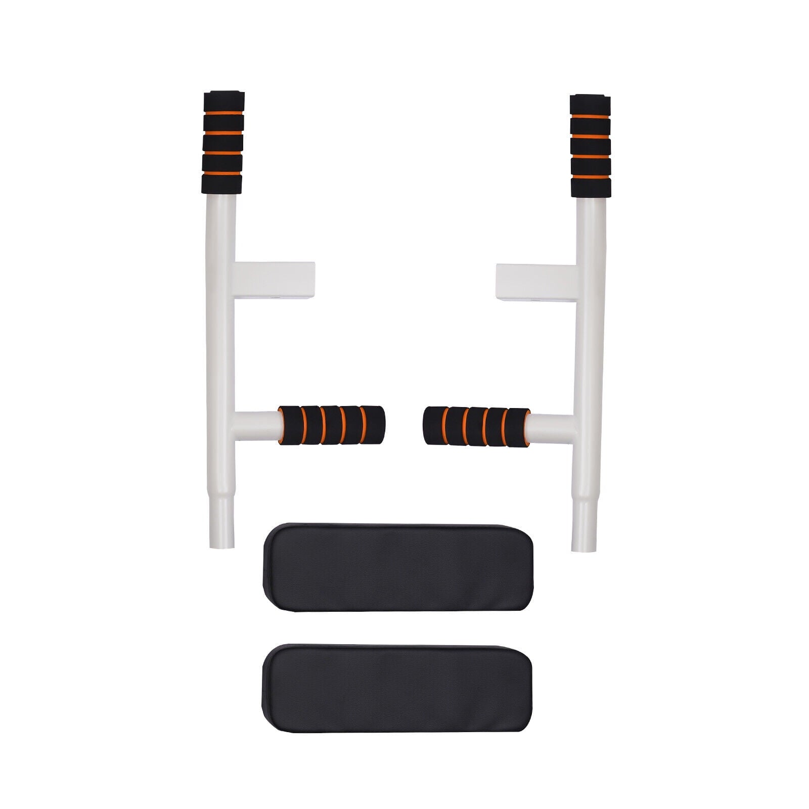 Flkoendmall Wall Mounted Power Tower Pull Up Bar Chin Up Dip Station Home Fitness Training