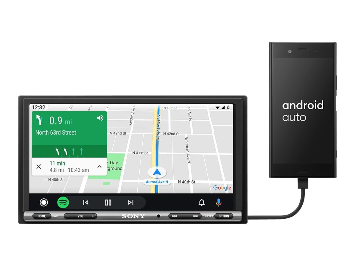 Sony XAV-AX150 - Digital receiver - 7