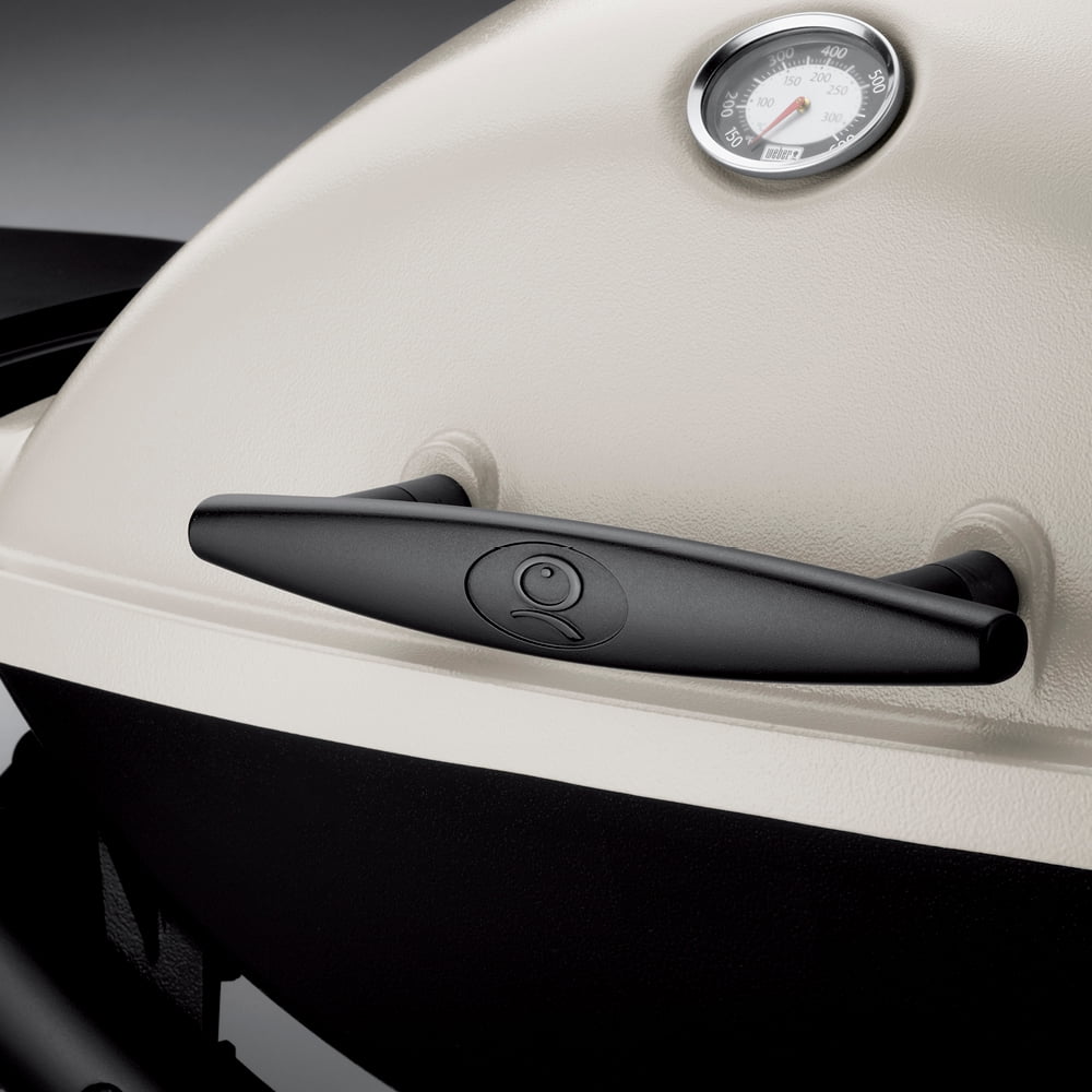 Q 2200 1-Burner Portable Gas Grill, Titanium