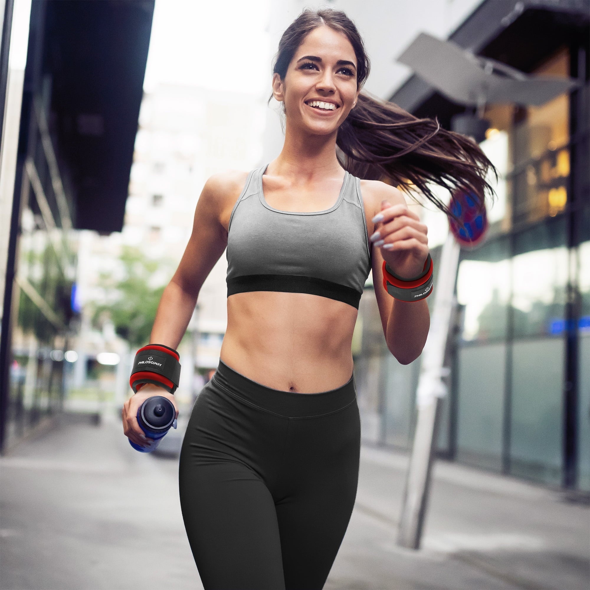 Philosophy Gym Ankle/Wrist Weights, 2pk 5 lb ea, 10 lb Total