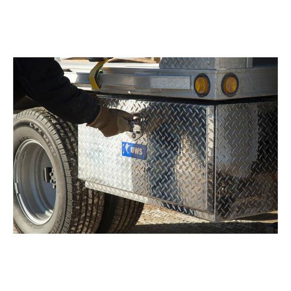 36 in. Silver Aluminum Underbody Truck Tool Box