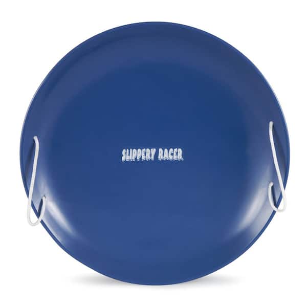 ProDisc 26 in. Heavy-Duty Metal Saucer Sled with Rope Handles (3-Pack)