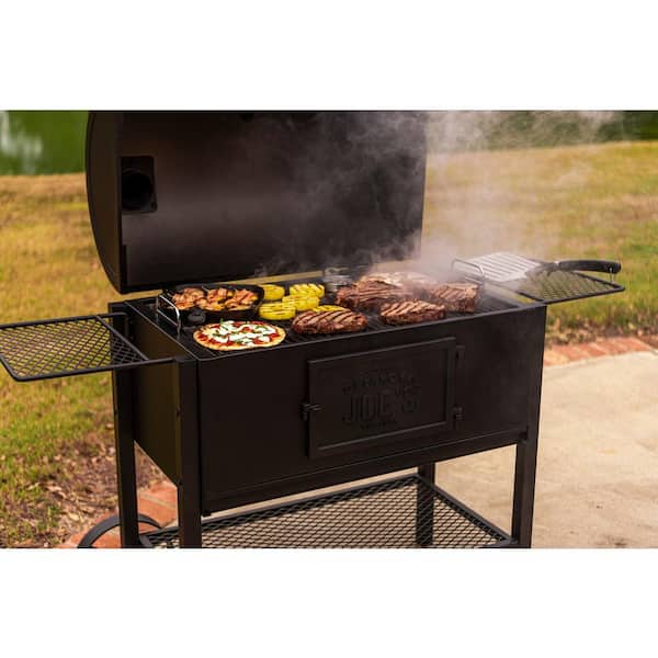 Judge Charcoal Smoker Grill in Black with 540 sq. in. Cooking Space