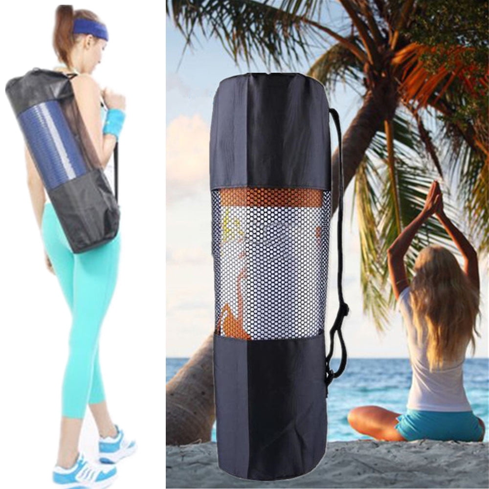 Siaonvr Yoga Mat Bag Portable Yoga Mat Bag Nylon Carrier Washable Adjustable Strap Carry