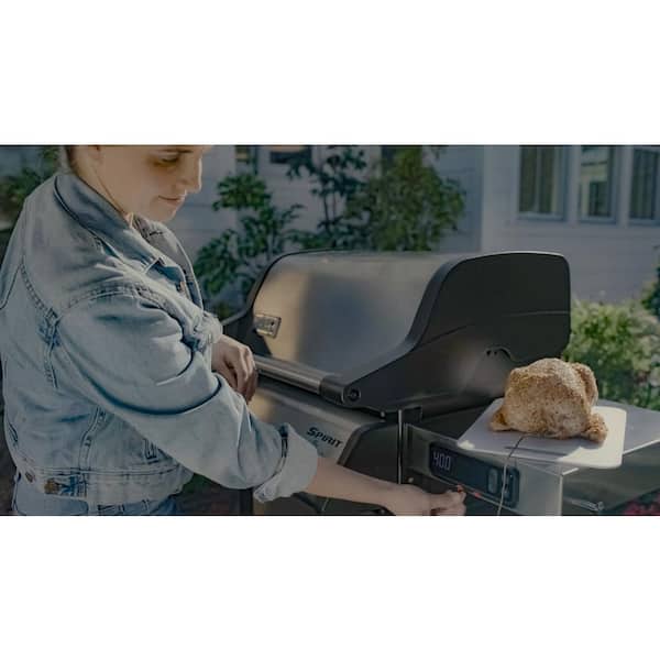 Spirit SX-315 3-Burner Propane Gas Smart Grill in Stainless Steel