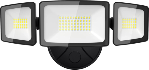 55W Flood Lights Outdoor, 5500LM LED Security Lights, IP65 Waterproof outside Fl