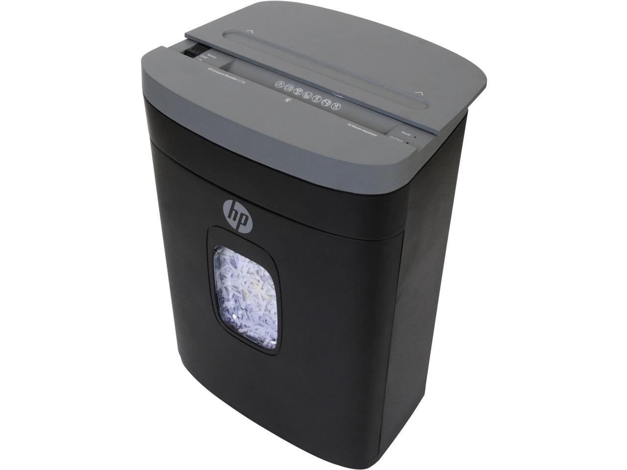 Royal CC16 Paper Shredder - Cross Cut - 16 Per Pass - for shredding Paper, Staples, Credit Card, Envelope - 8.75