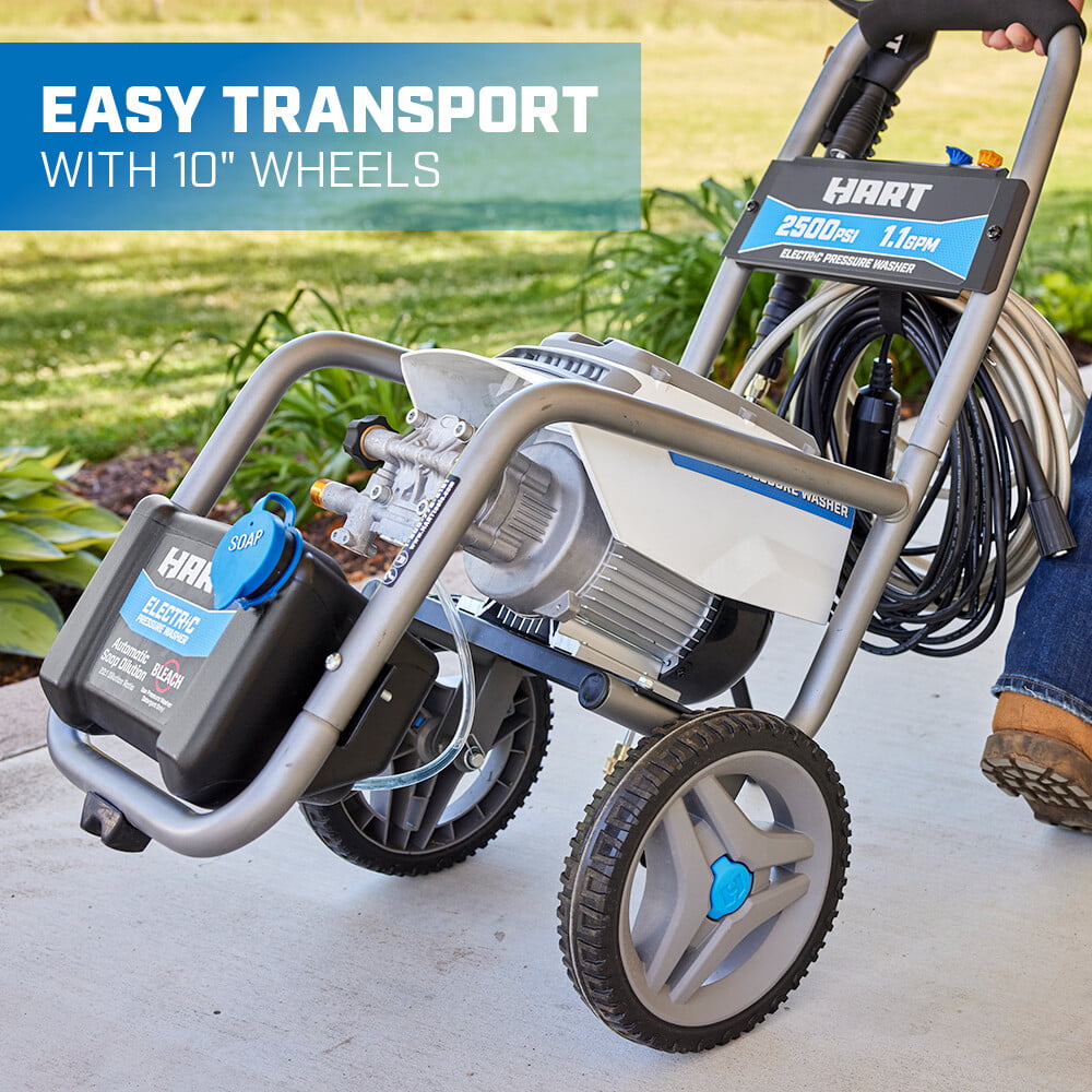 HART 2500 PSI Brushless Electric Pressure Washer