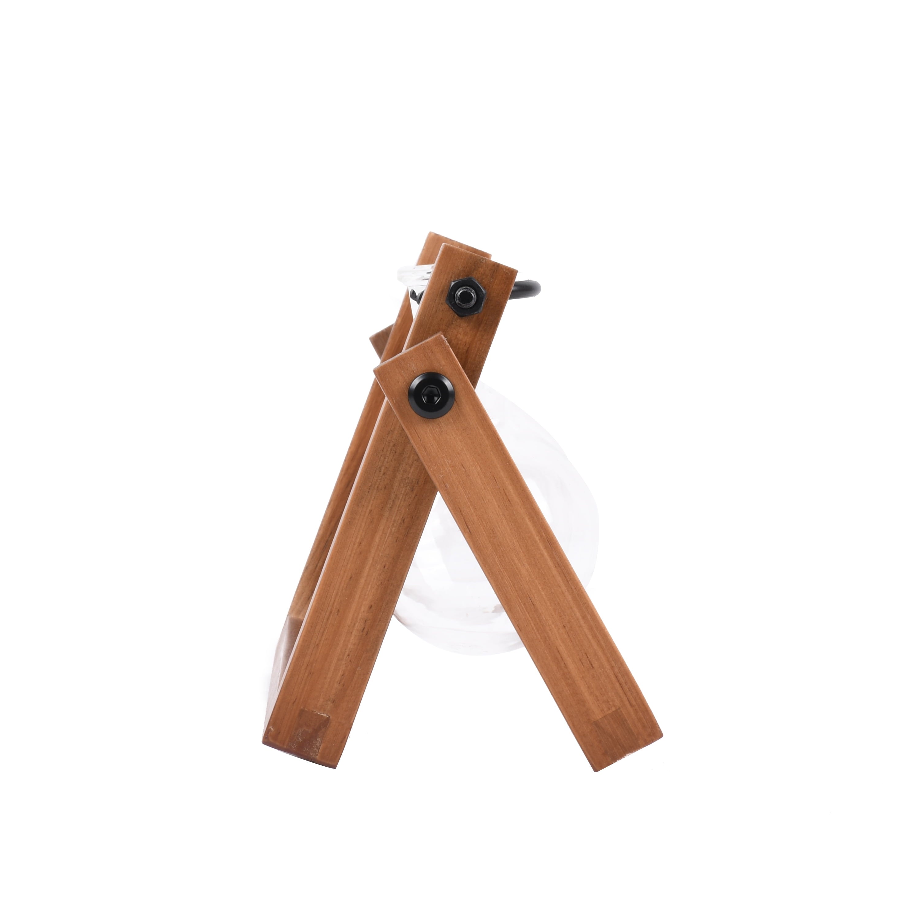 Better Homes & Gardens Painted Rectangle Glass and Wood Planter & Stand Set