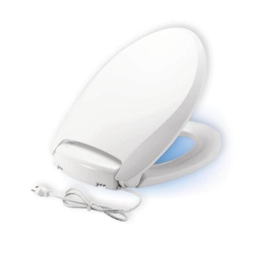 BEMIS Toilet Seat 14.125" W, Radiance Slow Close Multi-Setting Heated Elongated