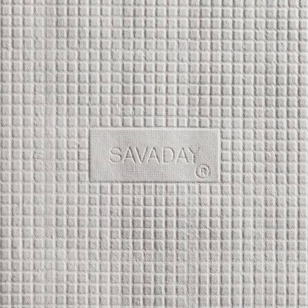 Savaday 6 in. x 12 in. White Disposable Molded Fiber Flat Food Platters and Trays, 1-Compartment (200-Carton)