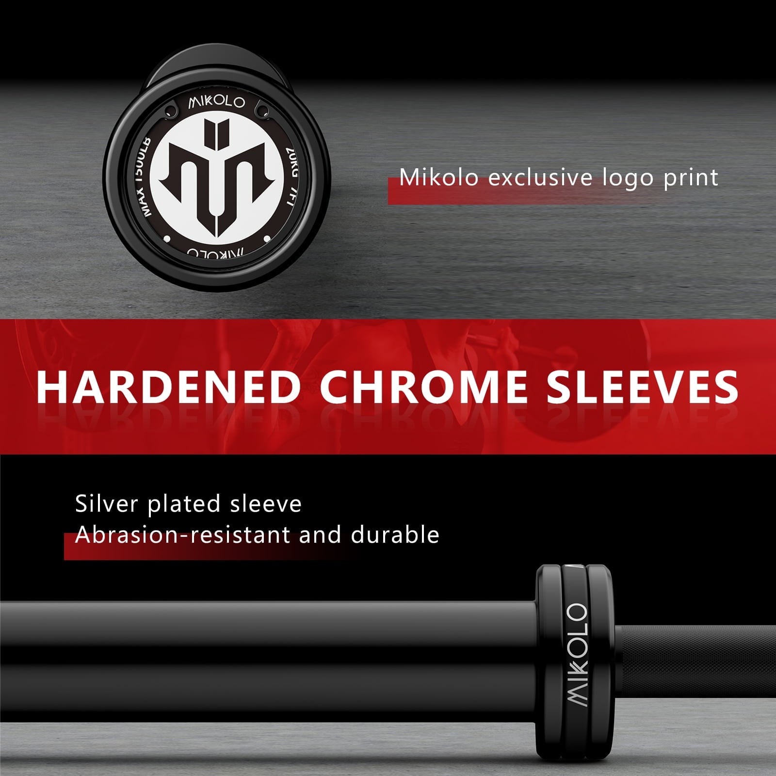 Mikolo Power Rack Cage, 1500 lbs Weight Rack with Cable Crossover Machine,Multi-Function Squat Rack with J Hooks,Dip Bars and Landmine for Home Gym (Silver)