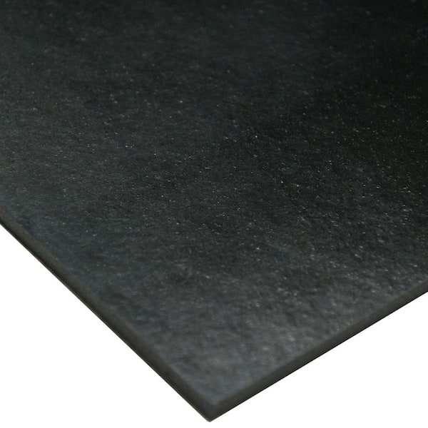 50A Durometer Neoprene Sheet - 3/32 in. T x 60 in. W x 36 in. L - Smooth Finish - Black Rubber Sheet (15 sq. ft.)