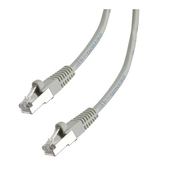 100 ft. Cat6 Snagless Shielded (STP) Network Patch Cable, Gray