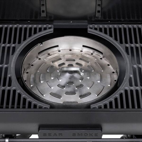 Rider 1200 DLX Pellet Grill and Smoker in Black with 1,234 sq. in. Cooking Space