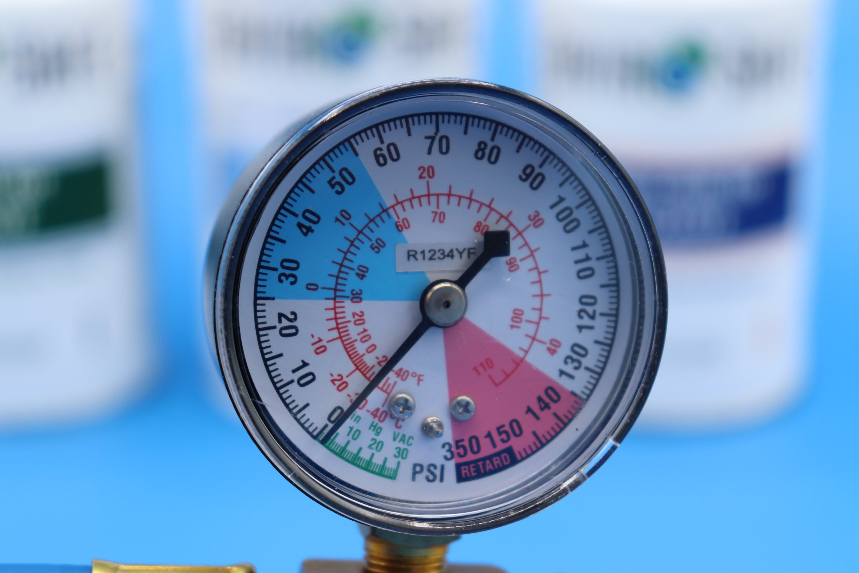 R1234YF Refrigerant Support A/C Kit -Stop Leak- Oil- Arctic Air - Charge Gauge, Automotive Refrigerant Support