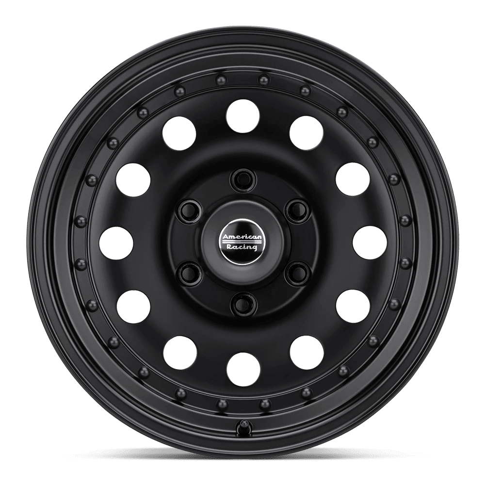 American Racing Outlaw II 15X8 5X139.70 Satin Black (-19 Mm) Wheel Rim
