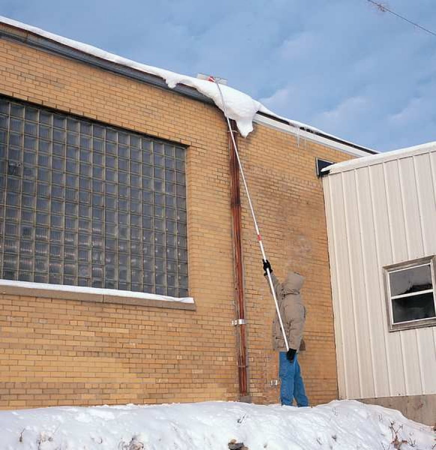 Seymour-96022S S500 Industrial 24In Aluminum Roof Rake Snow Tool