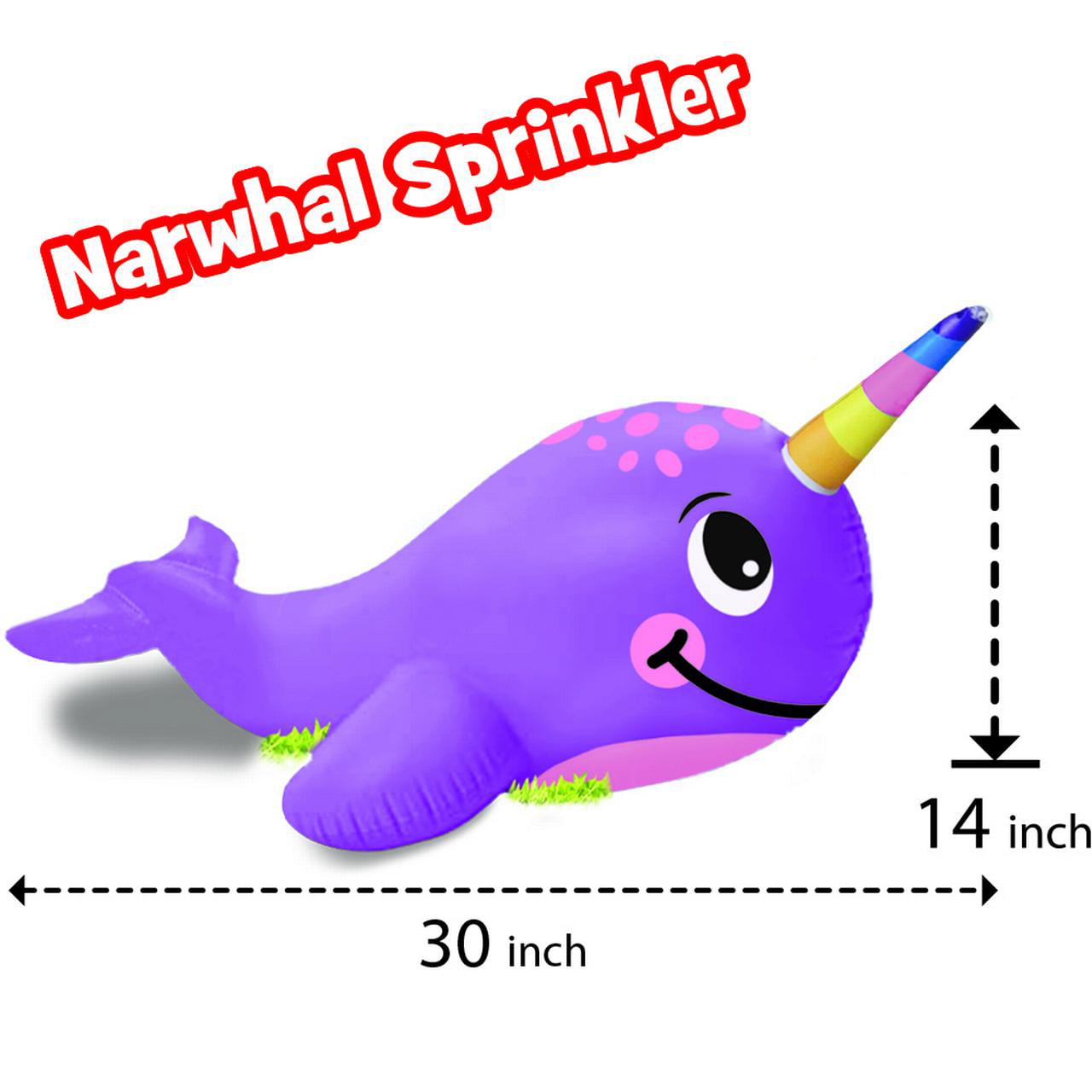Little Tikes LT Narwhal Spray Pool, Kids ages 3-6