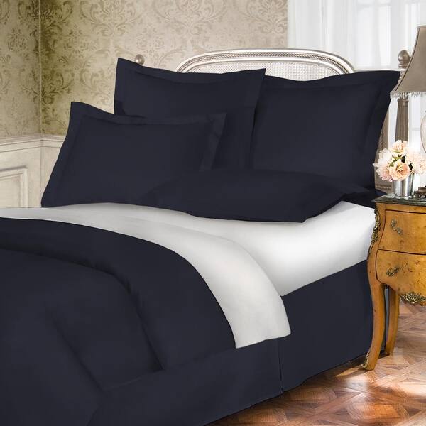 Tailored Navy Pillow Sham 2-Pack