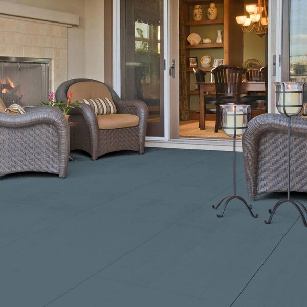 5 gal. #PFC-55 Sea Cave Solid Color Flat Interior/Exterior Concrete Stain