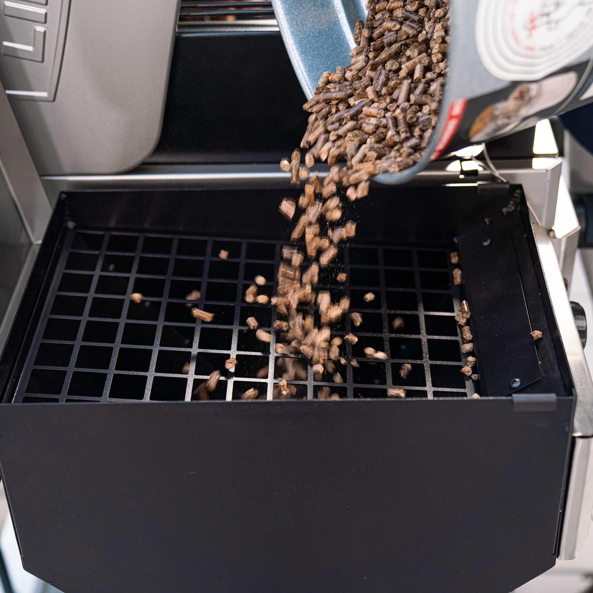 Gas Grill and Wood Pellet Smoker Combo, WiFi and Bluetooth Control Technology