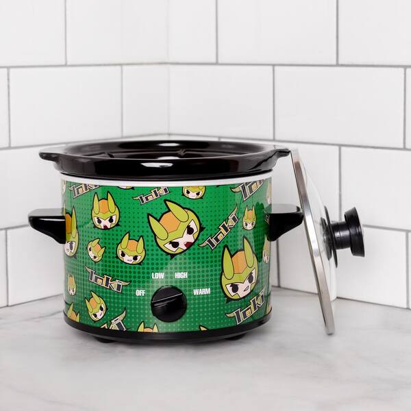 2 Qt. Marvel's Loki Green Slow Cooker
