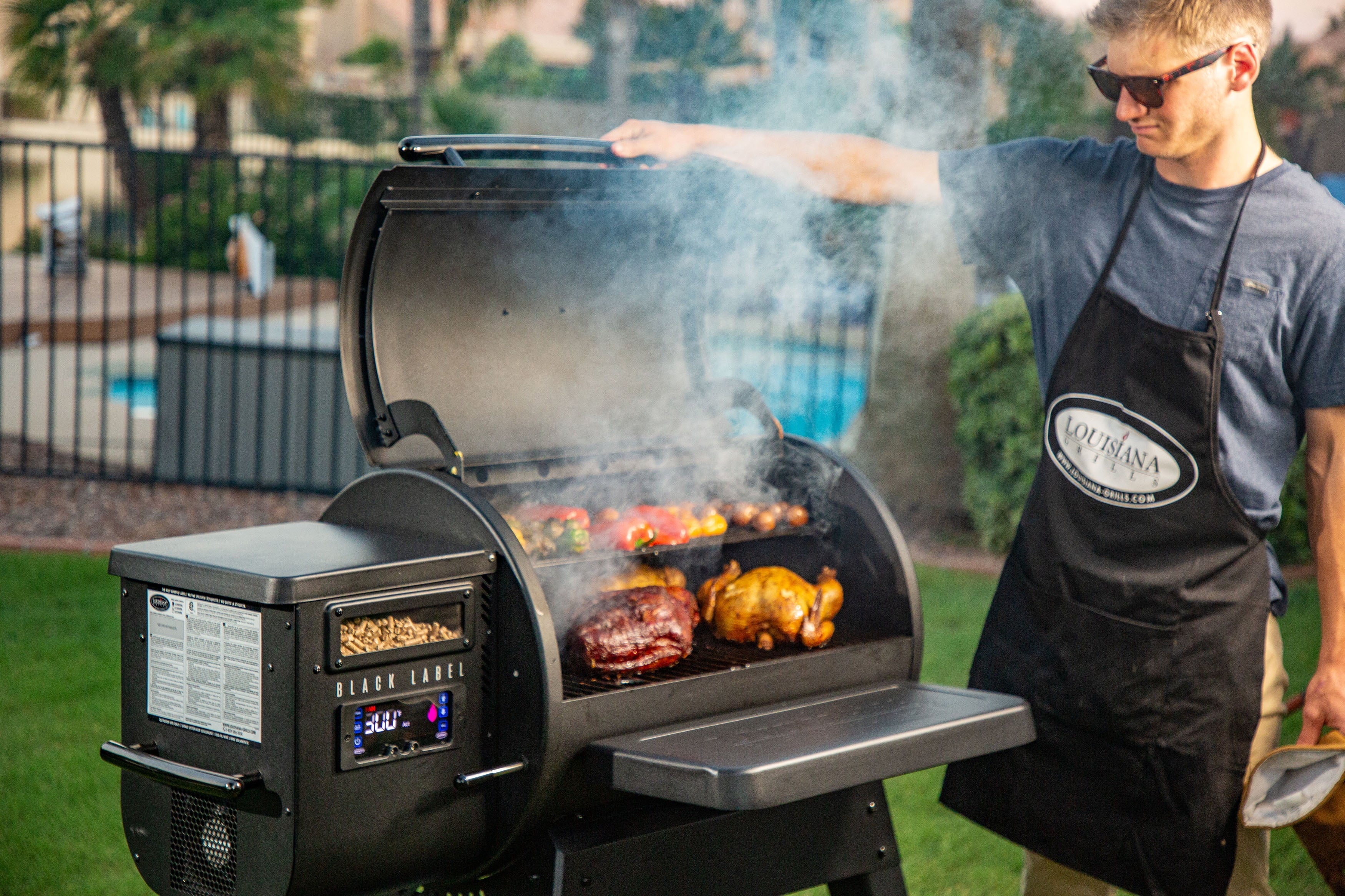 Louisiana Grills 40lb Bag Wood Pellets, Tennessee Whiskey Barrel Smoker Fuel