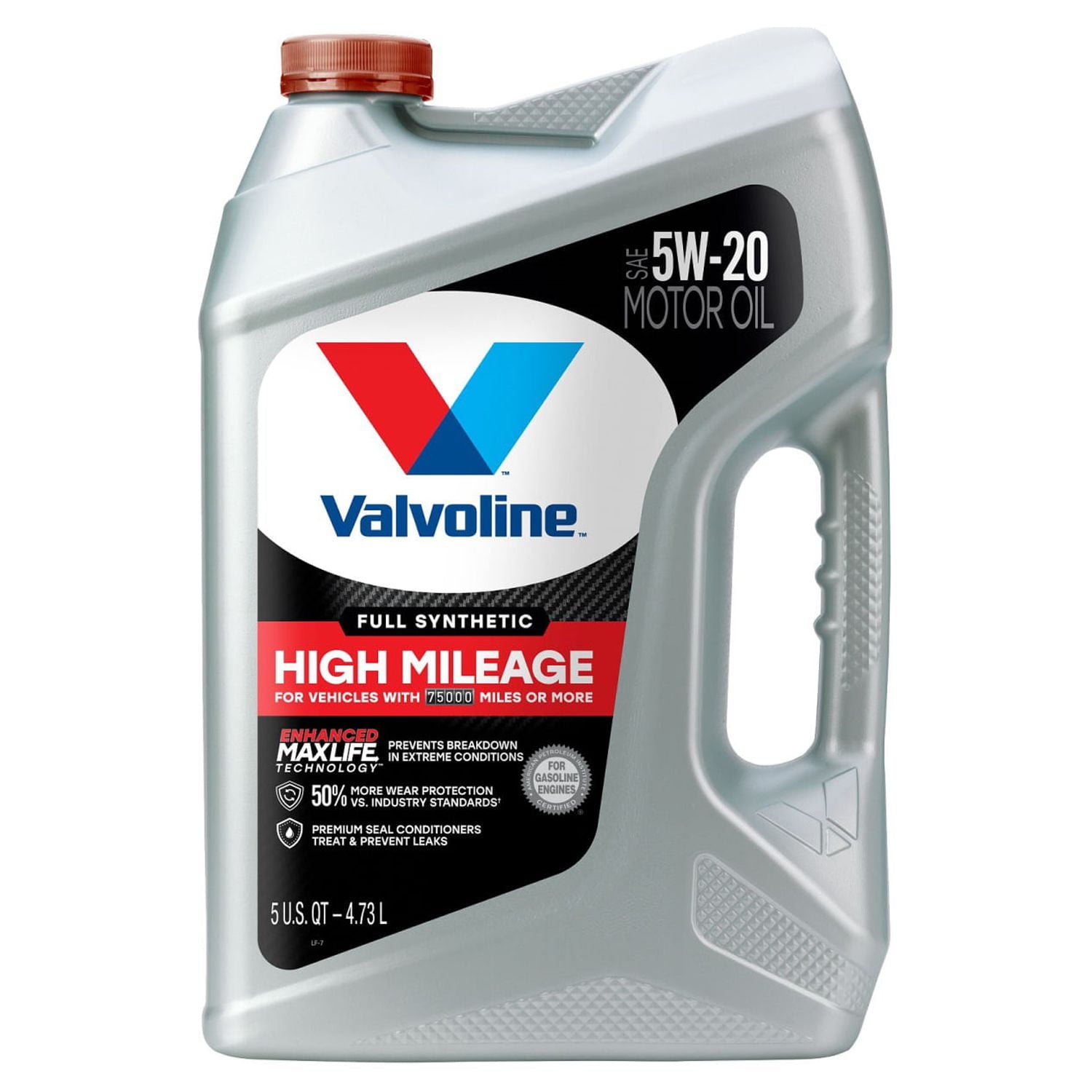 Valvoline Full Synthetic High Mileage MaxLife 5W-20 Motor Oil 5 QT