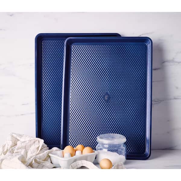 Steel Nonstick 2-Piece Cookie Sheet Set